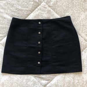 GAP Suede-like Navy Blue skirt